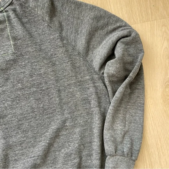 Aviator Nation Gray Sweater with Red Heart - Picture 13 of 15